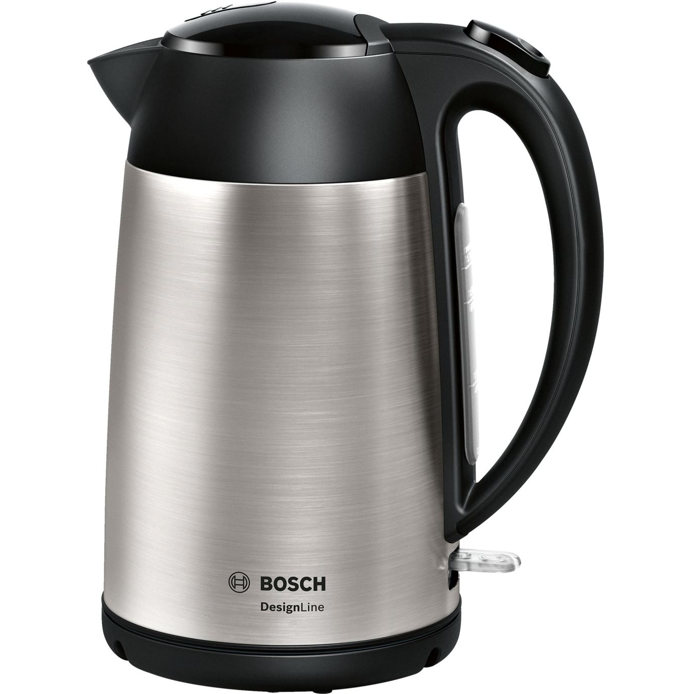 Bosch TWK3P420 električno kuhalo za vodu 1,7 L 2400 W Crno, Nehrđajući čelik