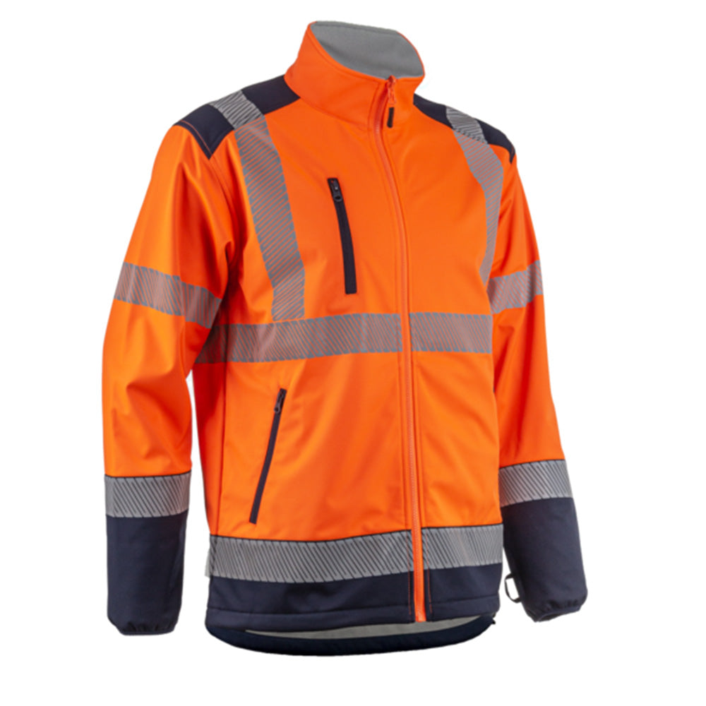 Signalizirajuća Hi-viz jakna KAZAN narančasto-plava