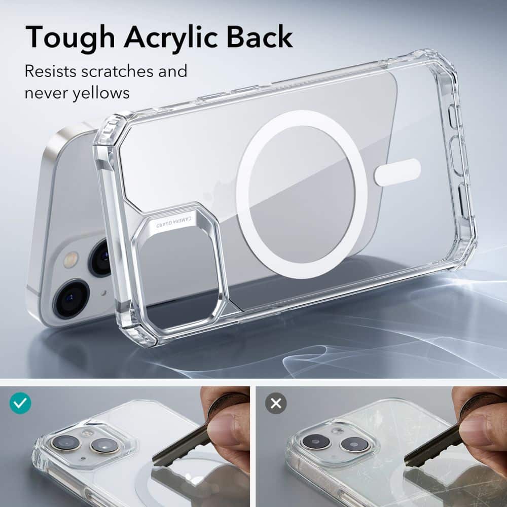 ESR AIR ARMOR HALOLOCK MAGSAFE ETUI ZA IPHONE 14 PLUS/15 PLUS CLEAR