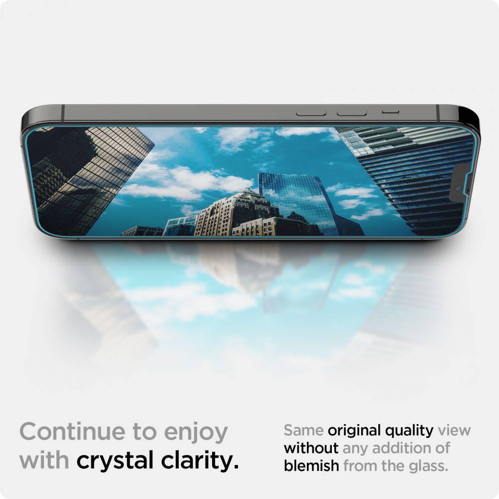 SPIGEN KALJENO STEKLO GLAS.TR EZ FIT ZA IPHONE 13 PRO MAX
