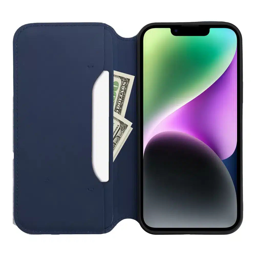 Dual Pocket futrola za XIAOMI REDMI NOTE 12 PRO 5G navy plava