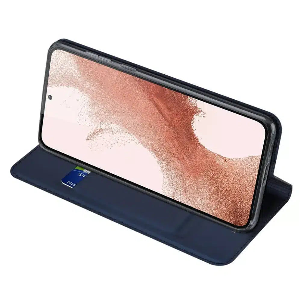 DUX DUCIS Skin Pro – preklopna torbica za Samsung Galaxy S23 modra