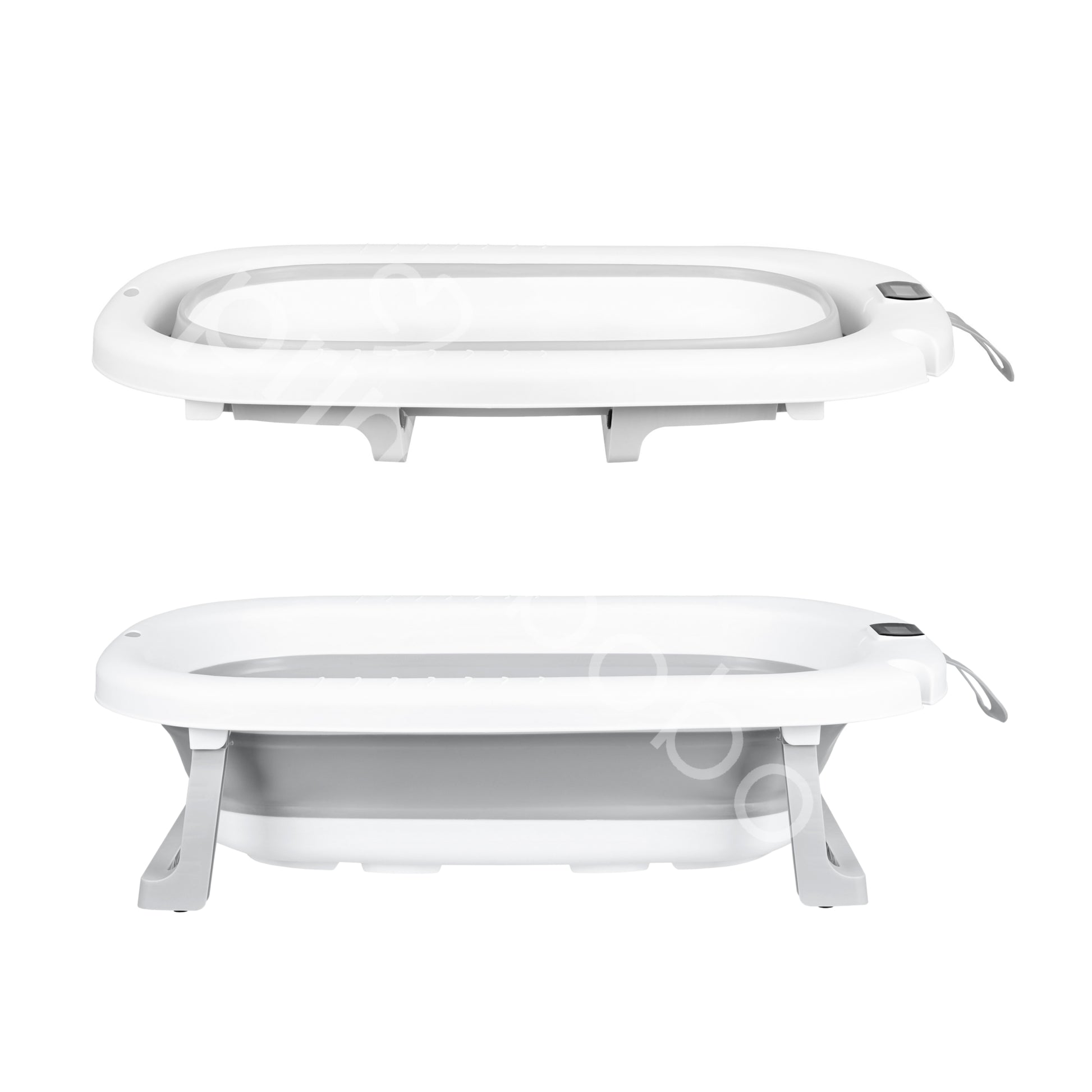 MILO - sklopiva kadica s termometrom, umetkom i stalkom