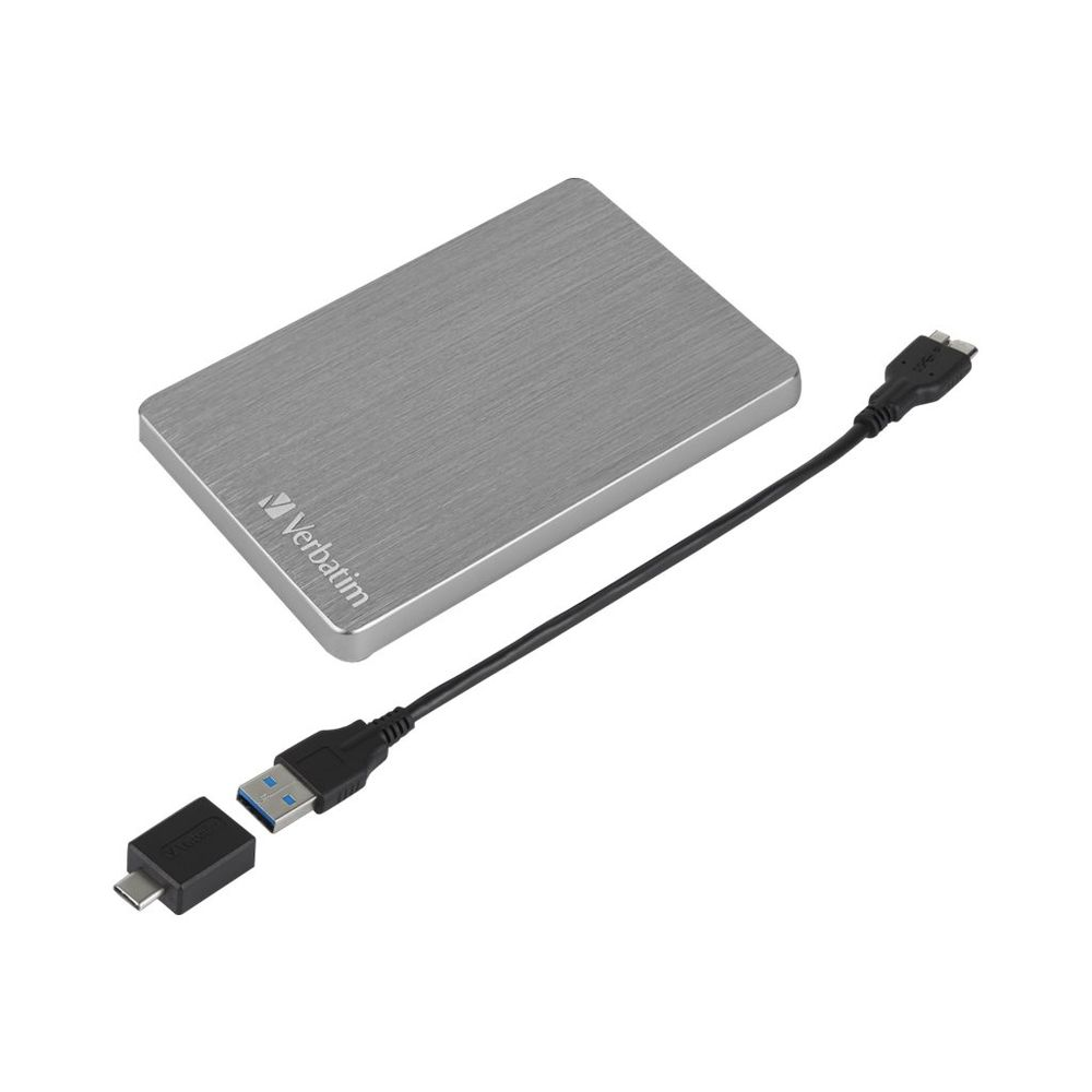 Verbatim Store 'n' Go ALU Slim vanjski tvrdi disk 1 TB Sivo