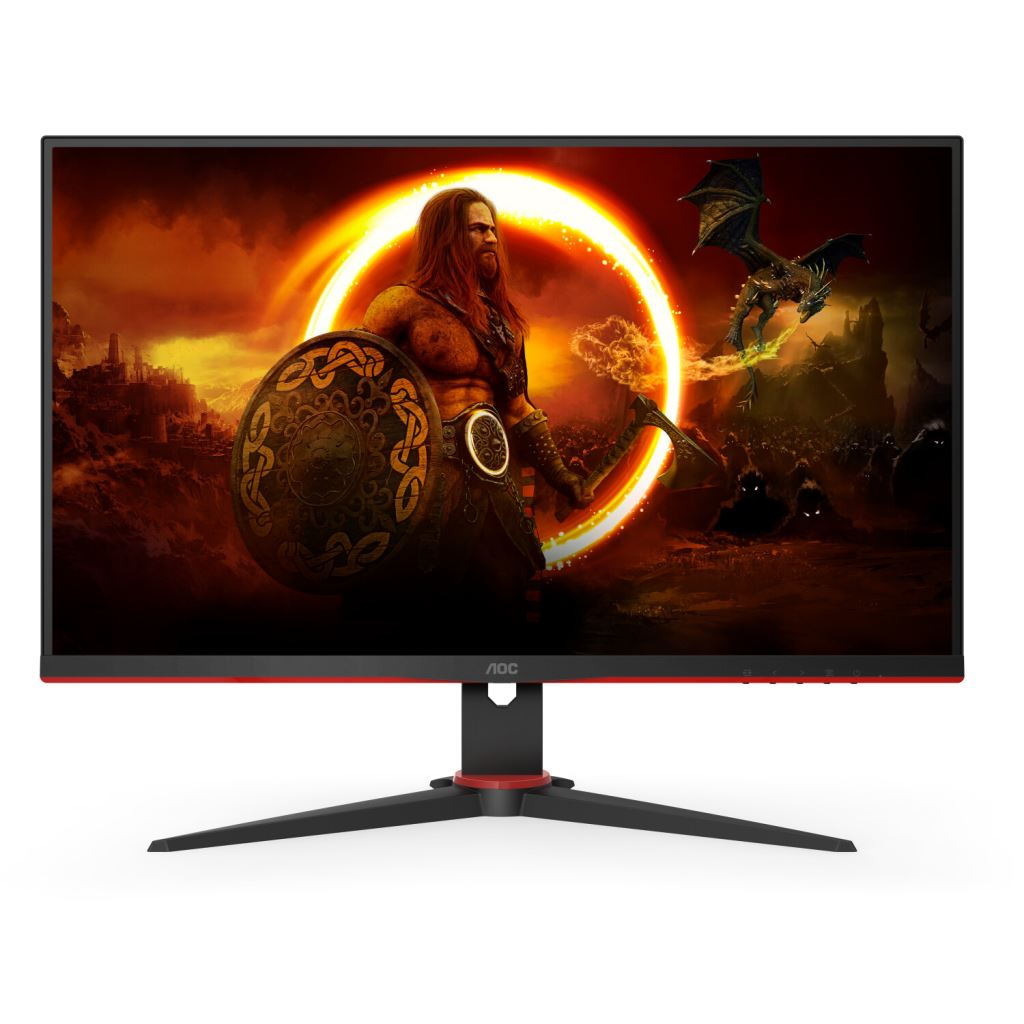 AOC G2 C27G2E/BK računalni monitor 68,6 cm (27") 1920 x 1080 pikseli Crno, Crveno