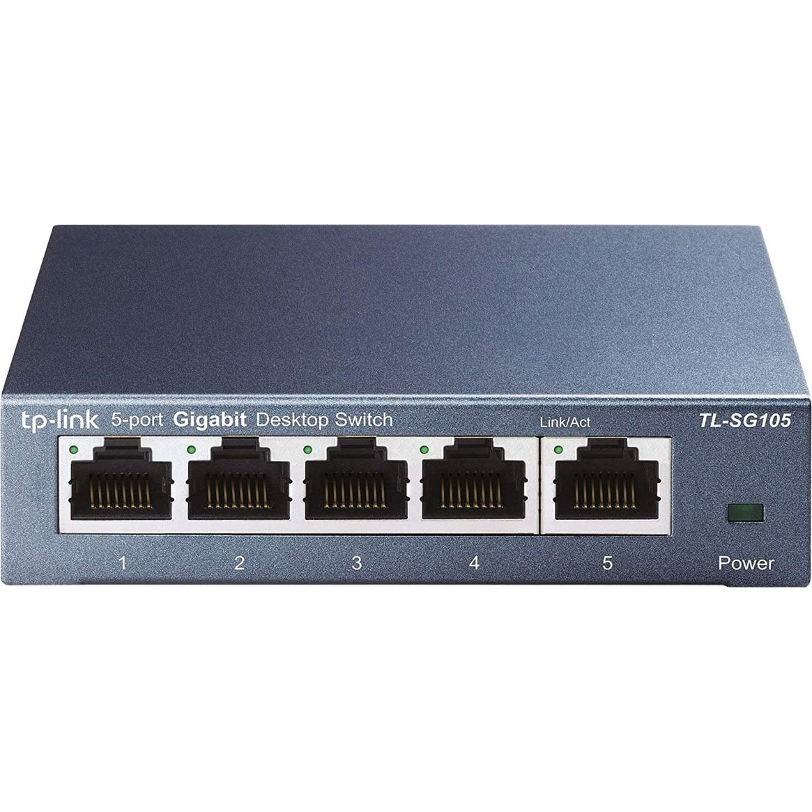 TP-Link TL-SG105 mrežni prekidač Neupravljano L2 Gigabit Ethernet (10/100/1000) Crno