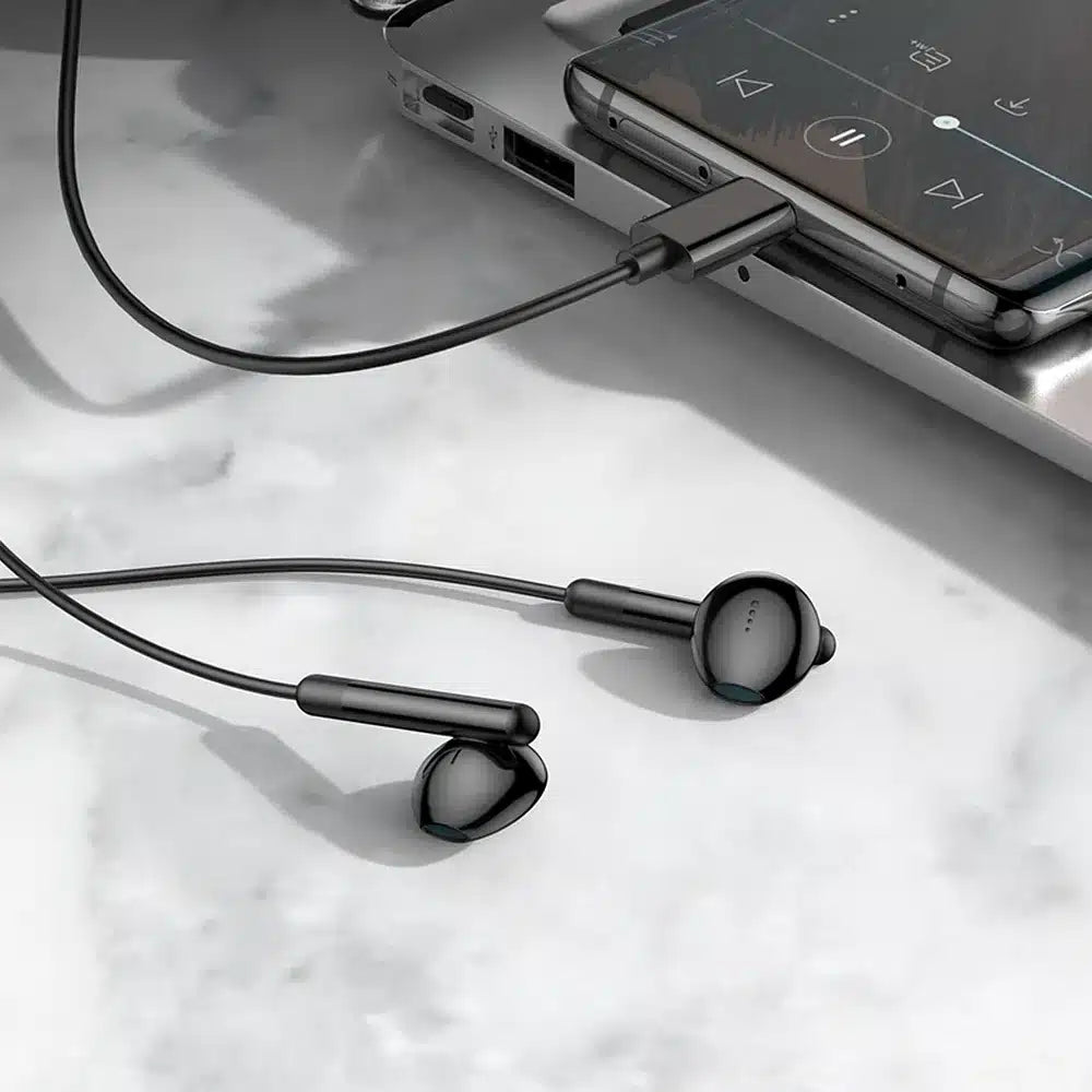 HOCO slušalke / in-ear slušalke Type C M93 črne