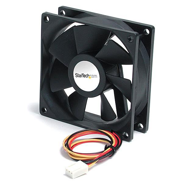 StarTech.com FAN9X25TX3L Sustav hlađenja računala Kućište računala Ventilator 9,2 cm Crno