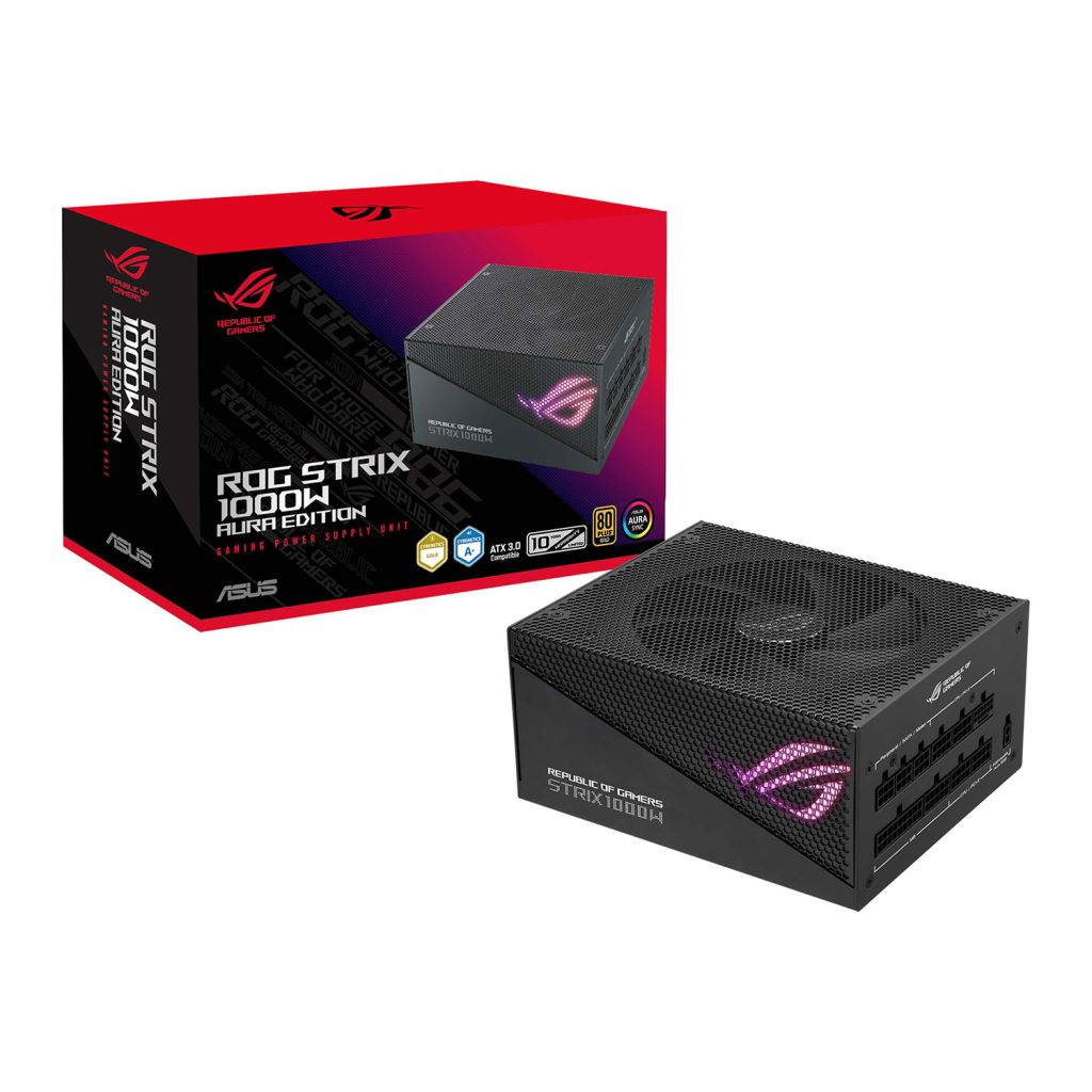 ASUS ROG STRIX 1200W Gold Aura Edition jedinica za napajanje 20+4 pin ATX Crno