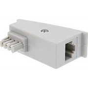 InLine 69949 adapter za promjenu tipa priključka kabela TAE-F RJ-45 Sivo
