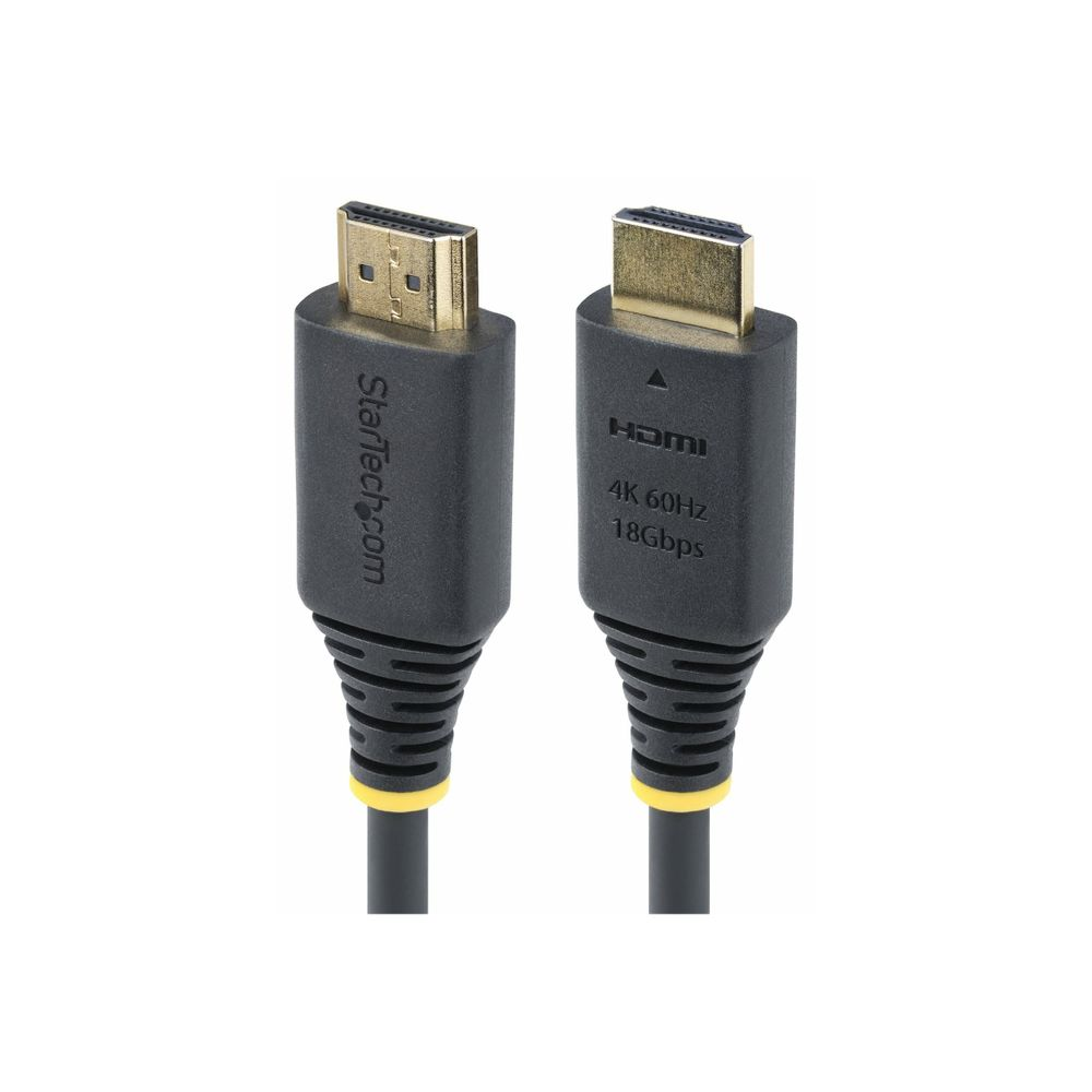 StarTech.com HDMI2CABLE-4K60-150C HDMI kabel 1,5 m HDMI Tip A (Standard) Crno