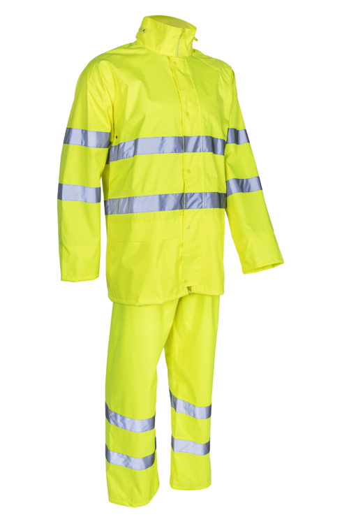 Signalizirajuće Hi-viz kišno odijelo KAWA žuto, vel. S
