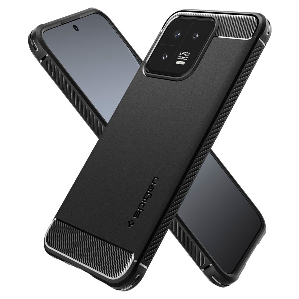 SPIGEN RUGGED ARMOR MASKA ZA XIAOMI 13 MAT ČRNA