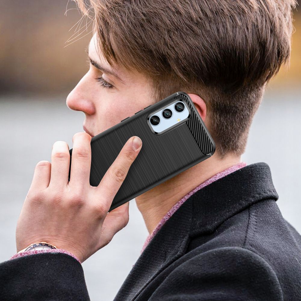 TECH-PROTECT TPUCARBON MASKA ZA SAMSUNG GALAXY A54 5G CRNA