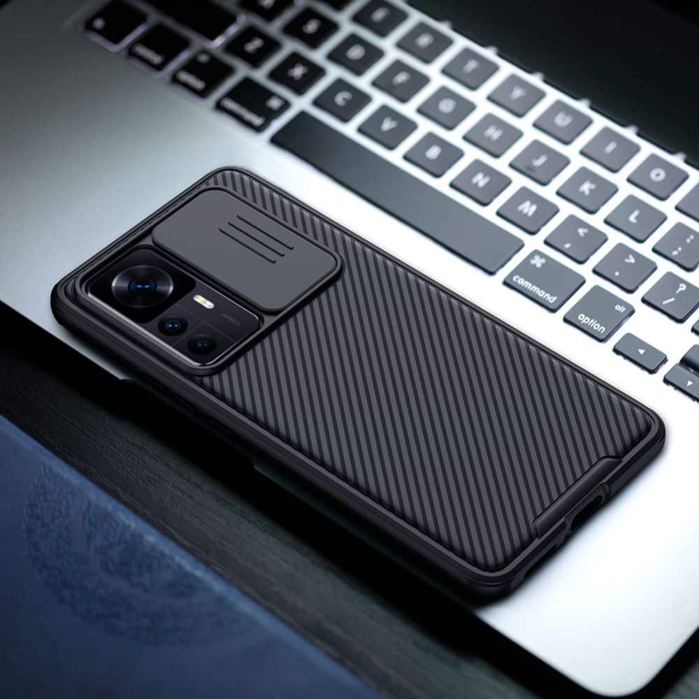NILLKIN CAMSHIELD PRO ZAŠČITNA MASKA ZA XIAOMI 12 LITE ČRNA