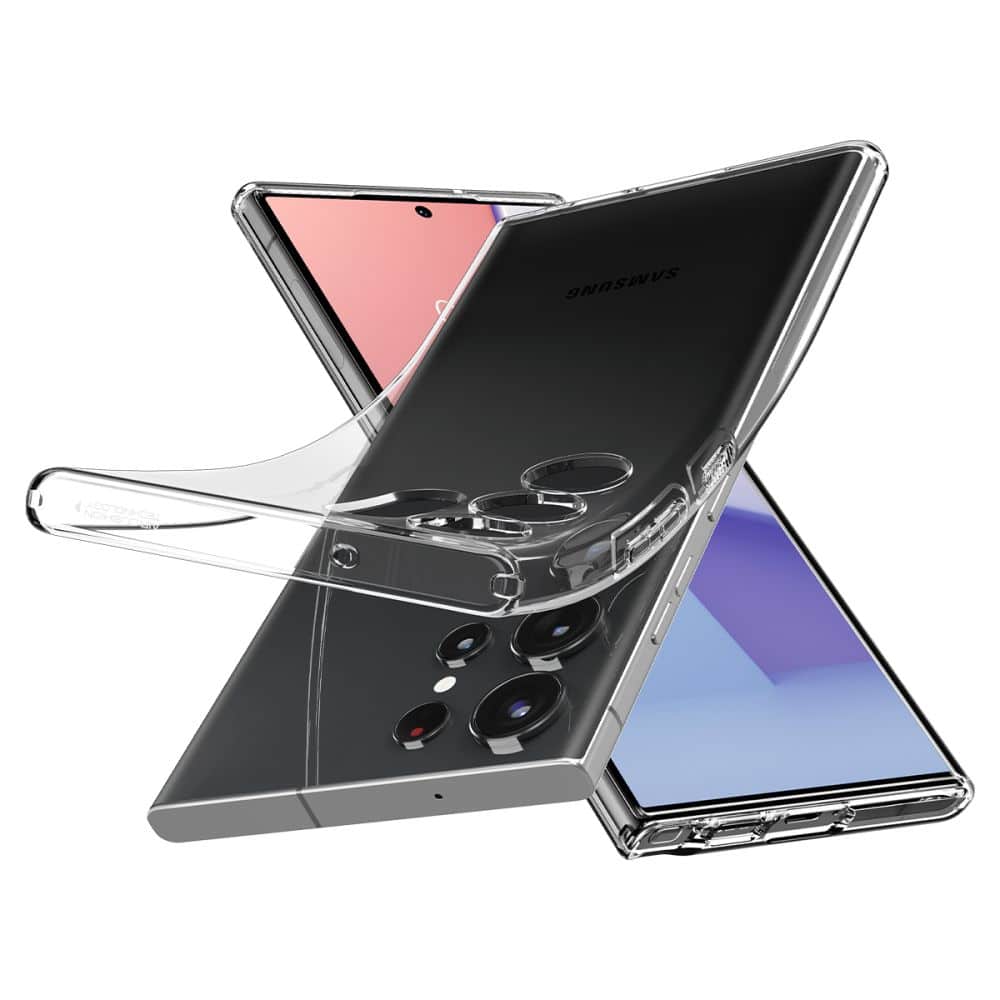 SPIGEN LIQUID CRYSTAL OVITEK ZA SAMSUNG GALAXY S23 ULTRA CRYSTAL CLEAR