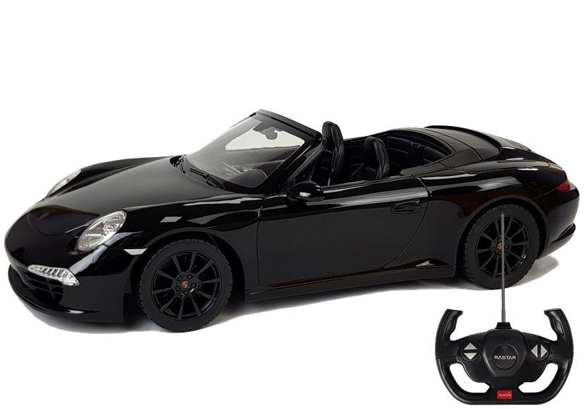 Licencirani auto na daljinsko upravljanje Porsche 911 Carrera S Rastar 1:12 - crni