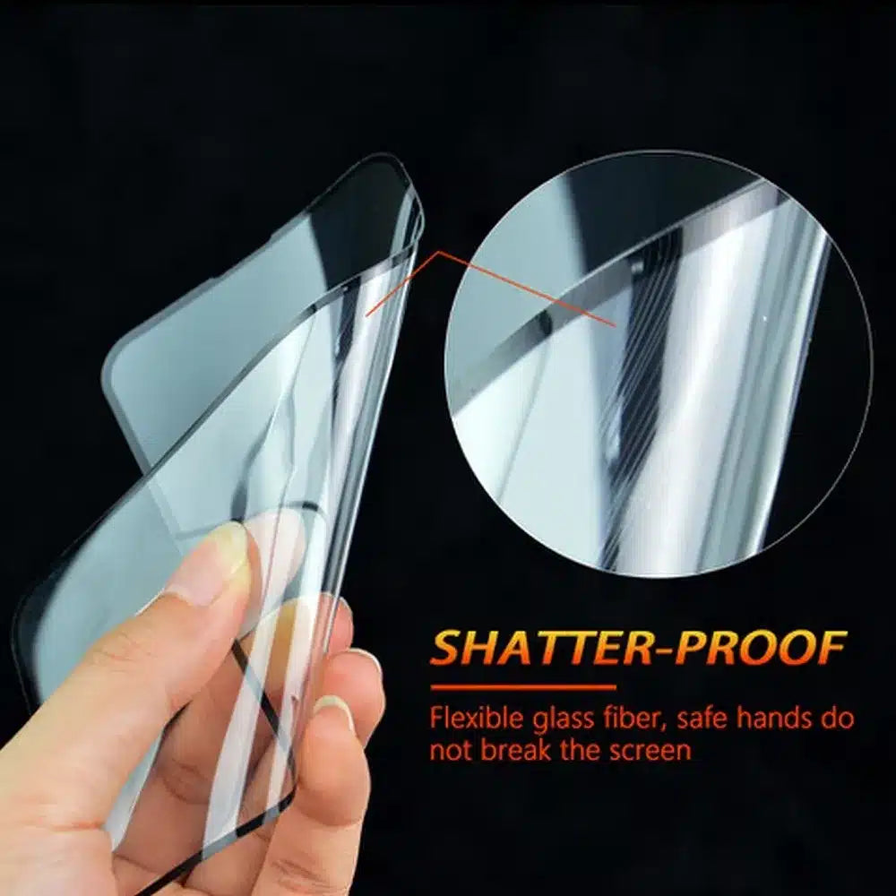 Bestsuit Flexible 5D Full Glue hibridno steklo za Samsung Galaxy A12 črno