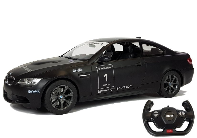 Licencirani auto na daljinsko upravljanje BMW M3 Rastar 1:14 - crni