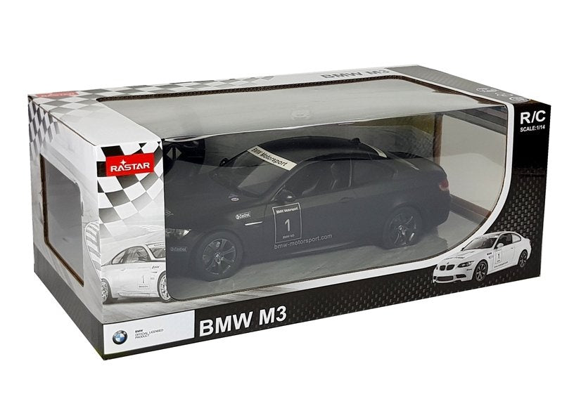 Licencirani auto na daljinsko upravljanje BMW M3 Rastar 1:14 - crni