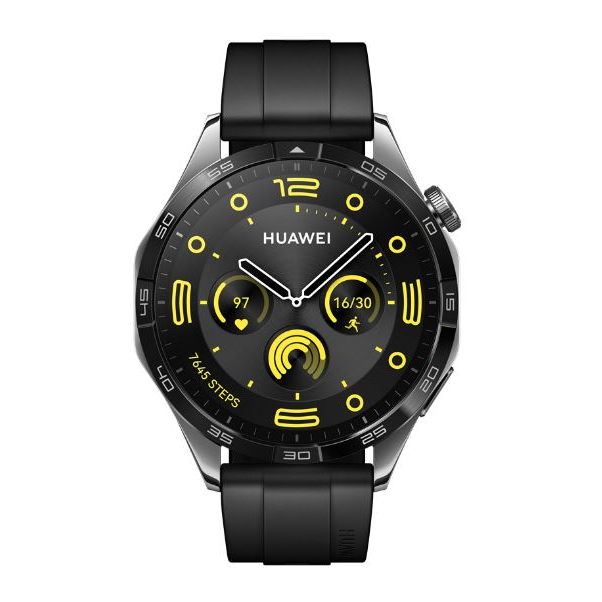 Huawei WATCH GT 4 3,63 cm (1.43") AMOLED 46 mm Digitalno 466 x 466 pikseli Crno Wi-Fi GPS
