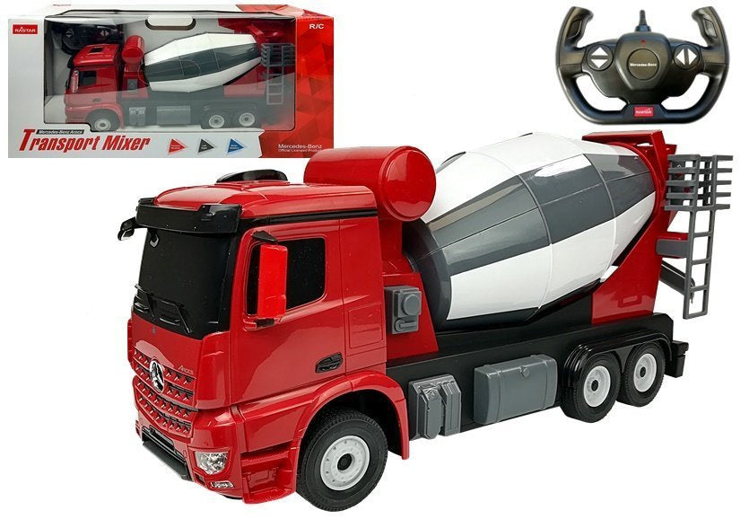 Kamion na daljinsko upravljanje R/C Mercedes-Benz Arocs Rastar 1:14 - crveni