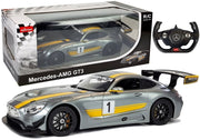 Licencirani auto na daljinsko upravljanje Mercedes AMG GT3 Rastar 1:14 - seberni