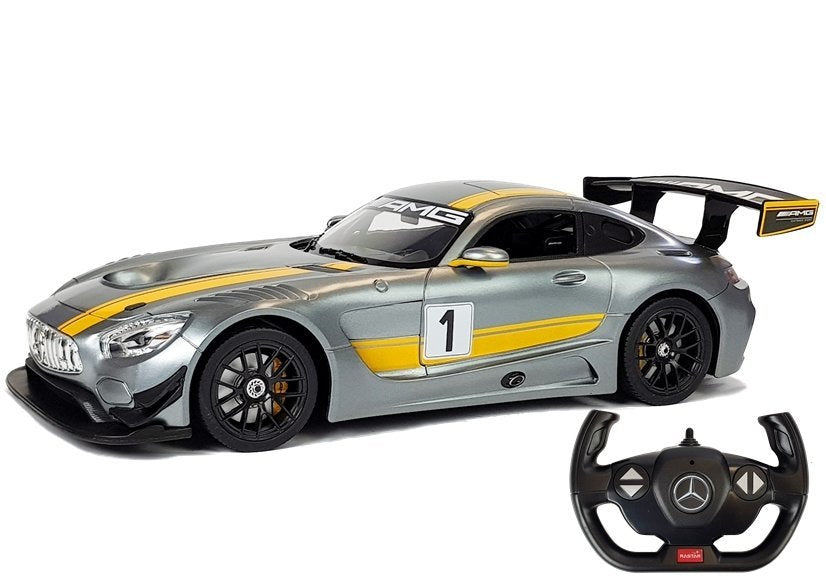 Licencirani auto na daljinsko upravljanje Mercedes AMG GT3 Rastar 1:14 - seberni