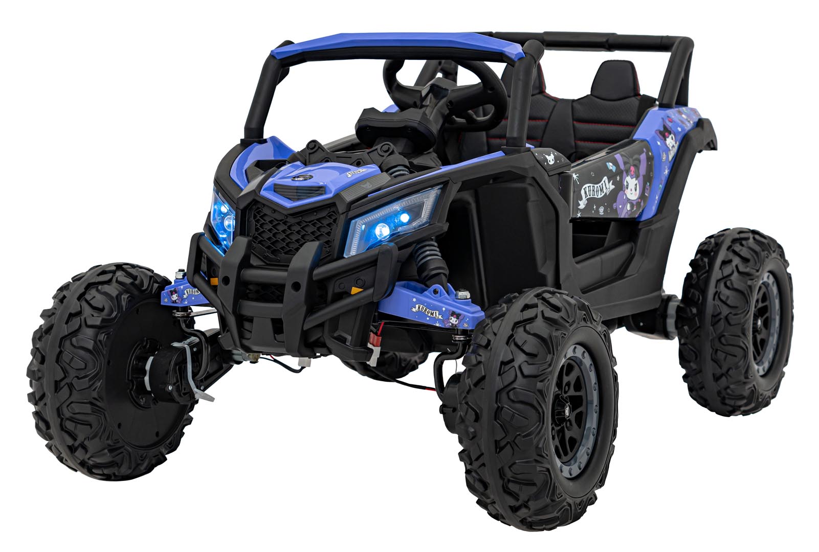Buggy na akumulator ATV Defend 4x4 KUROMI - ljubičasti