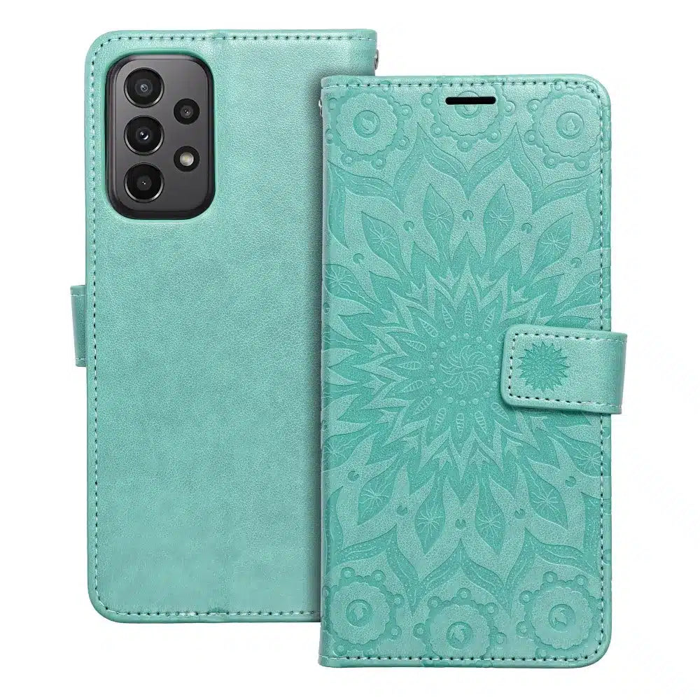 MEZZO Book case preklopna torbica za SAMSUNG GALAXY A23 5G mandala zelena