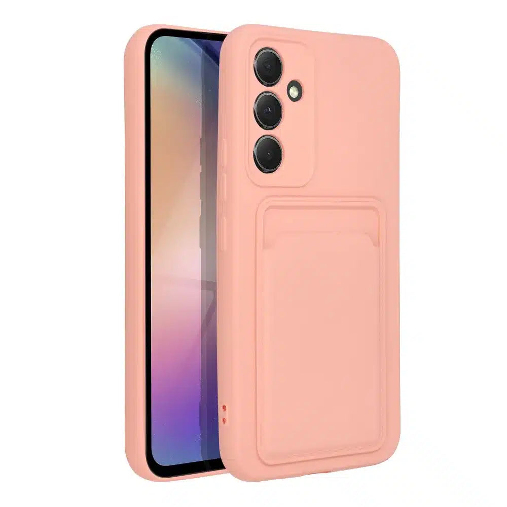 OVITEK ZA KARTICE za SAMSUNG A54 5G roza