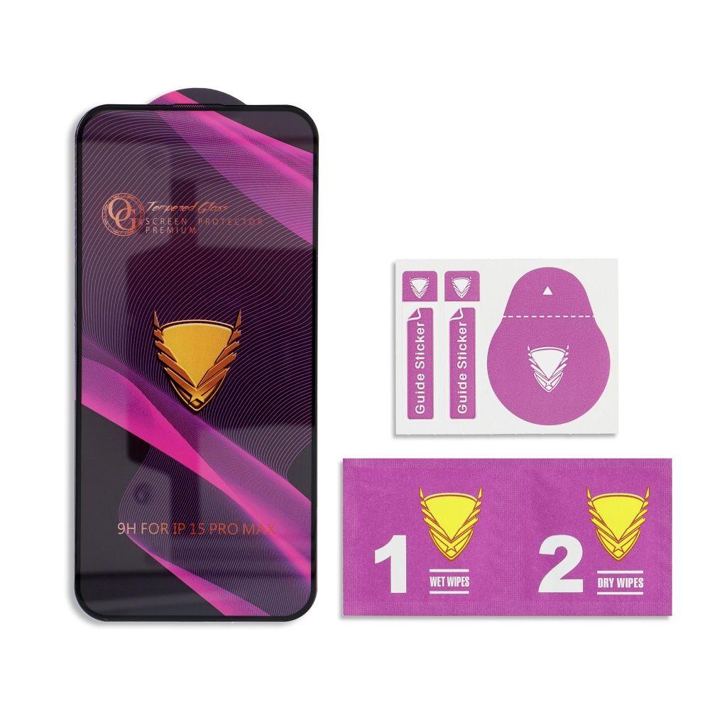 OG 6D Premium kaljeno staklo za Xiaomi Redmi 15 4G / 15 5G crno