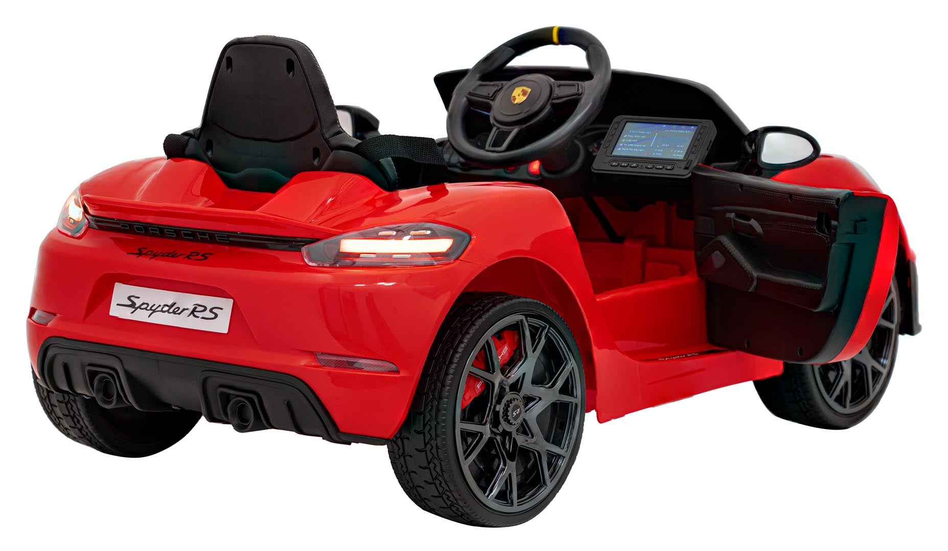 Licencirani auto na akumulator Porsche 718 MP4 - crveni