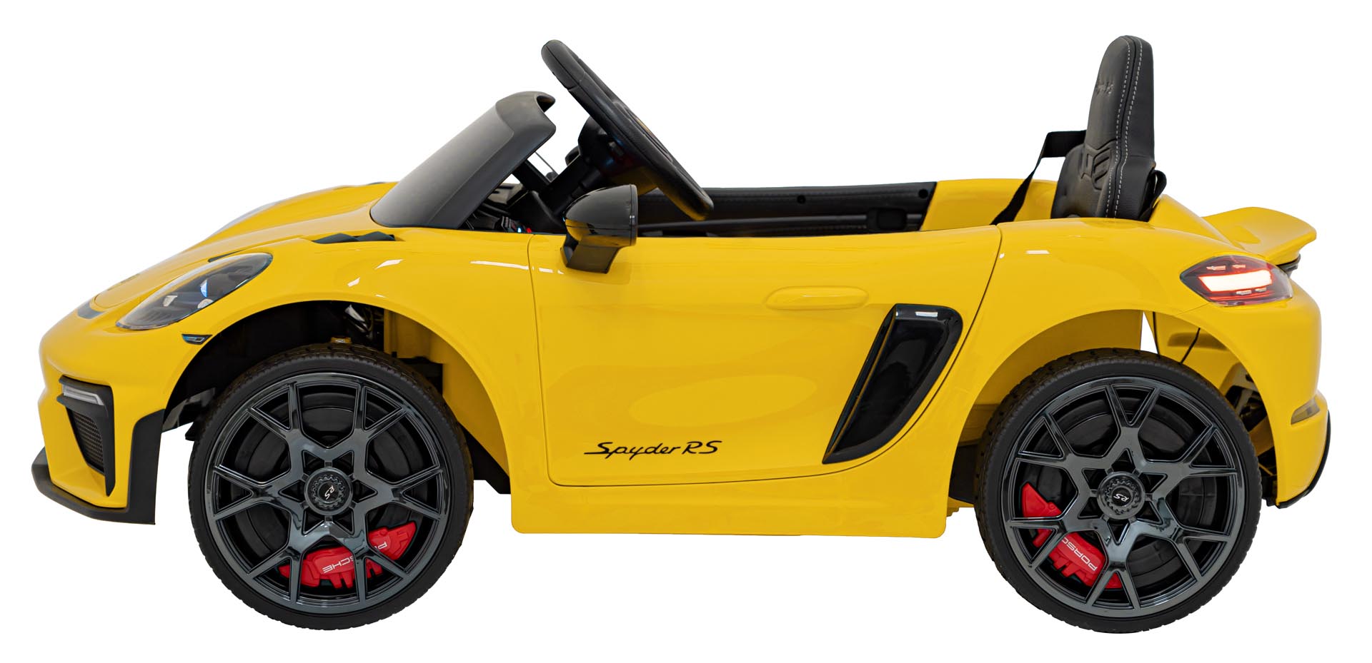 Licencirani auto na akumulator Porsche 718 MP4 - žuti