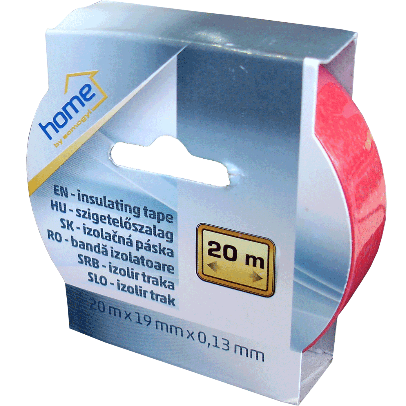 domov Izolirni trak, 20 m, rdeč - SS 220