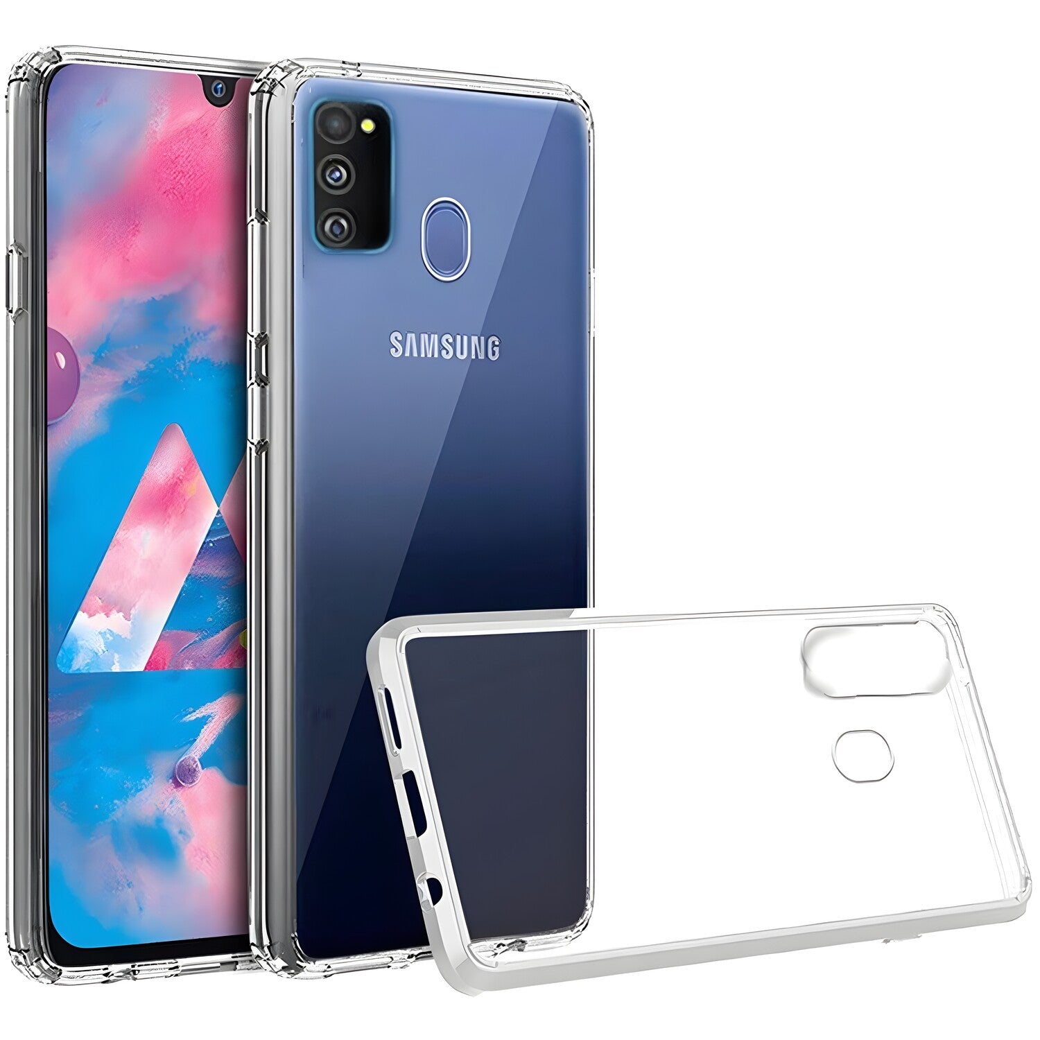 Przezračno zaštitno kućište za Samsung Galaxy M30s/Galaxy M21 - Prozirna KP23682