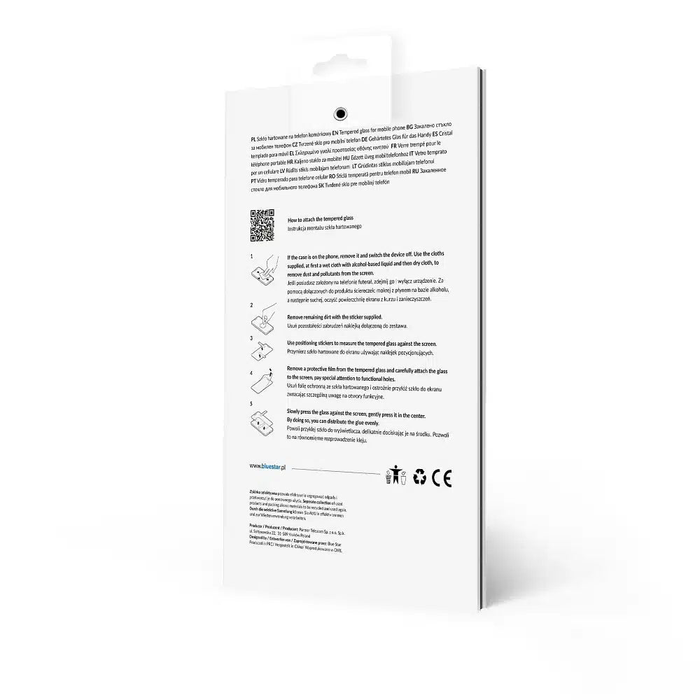 Blue Star 5D kaljeno staklo - za Honor 70 - crno