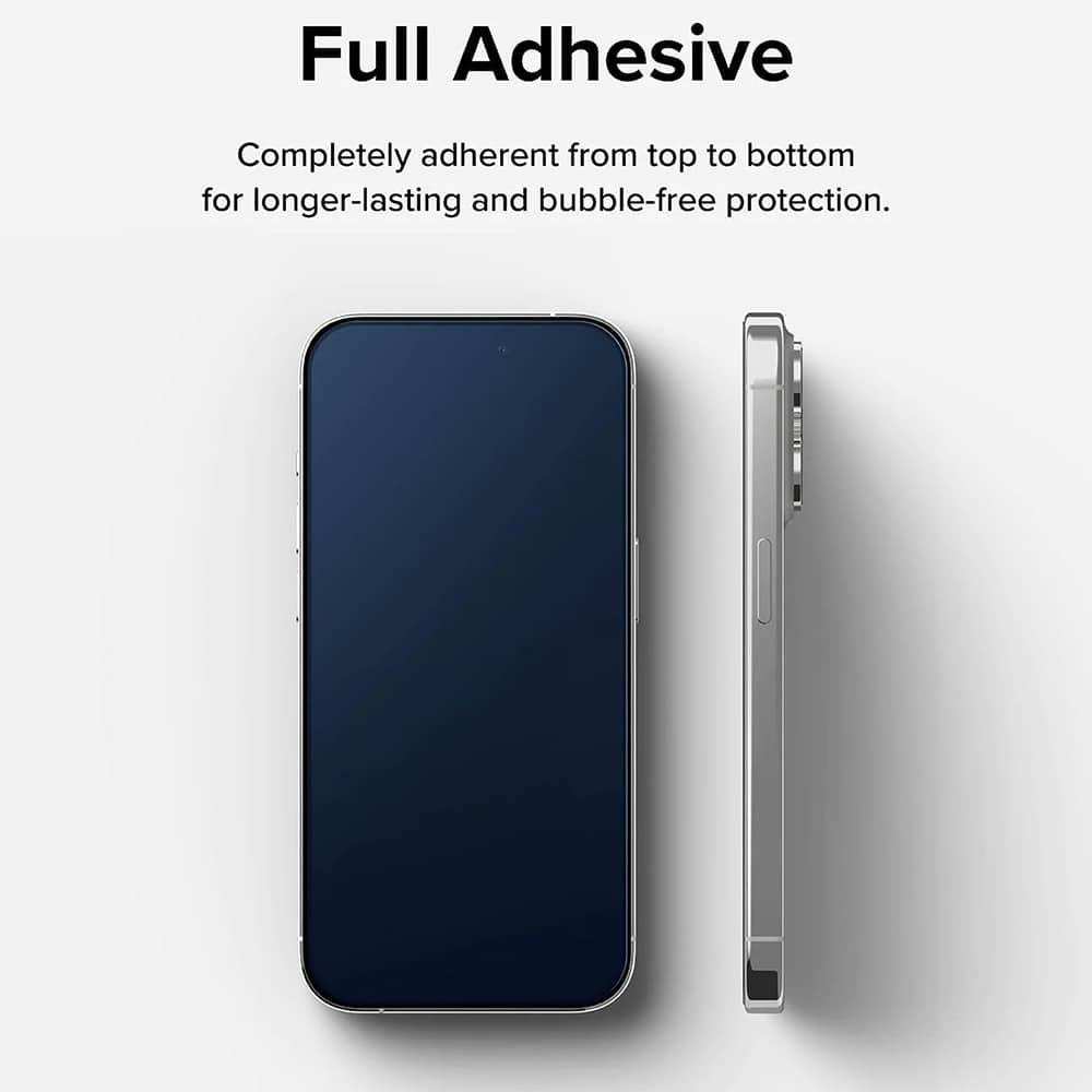 Ringke Cover Display ID Glass kaljeno steklo za iPhone 15 Pro Max - črno