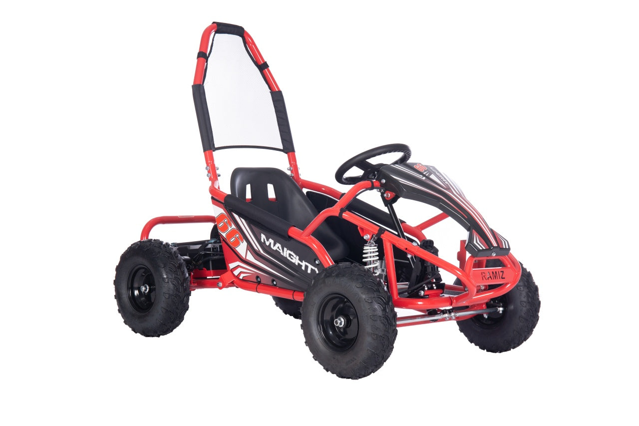 Go-kart na akumulator MAIGHTY 1000W - crveni