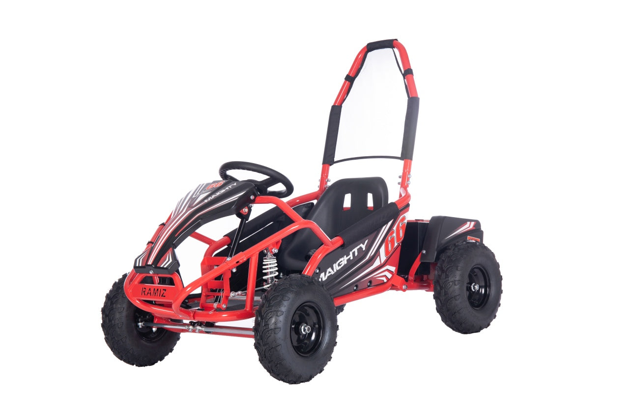 Go-kart na akumulator MAIGHTY 1000W - crveni
