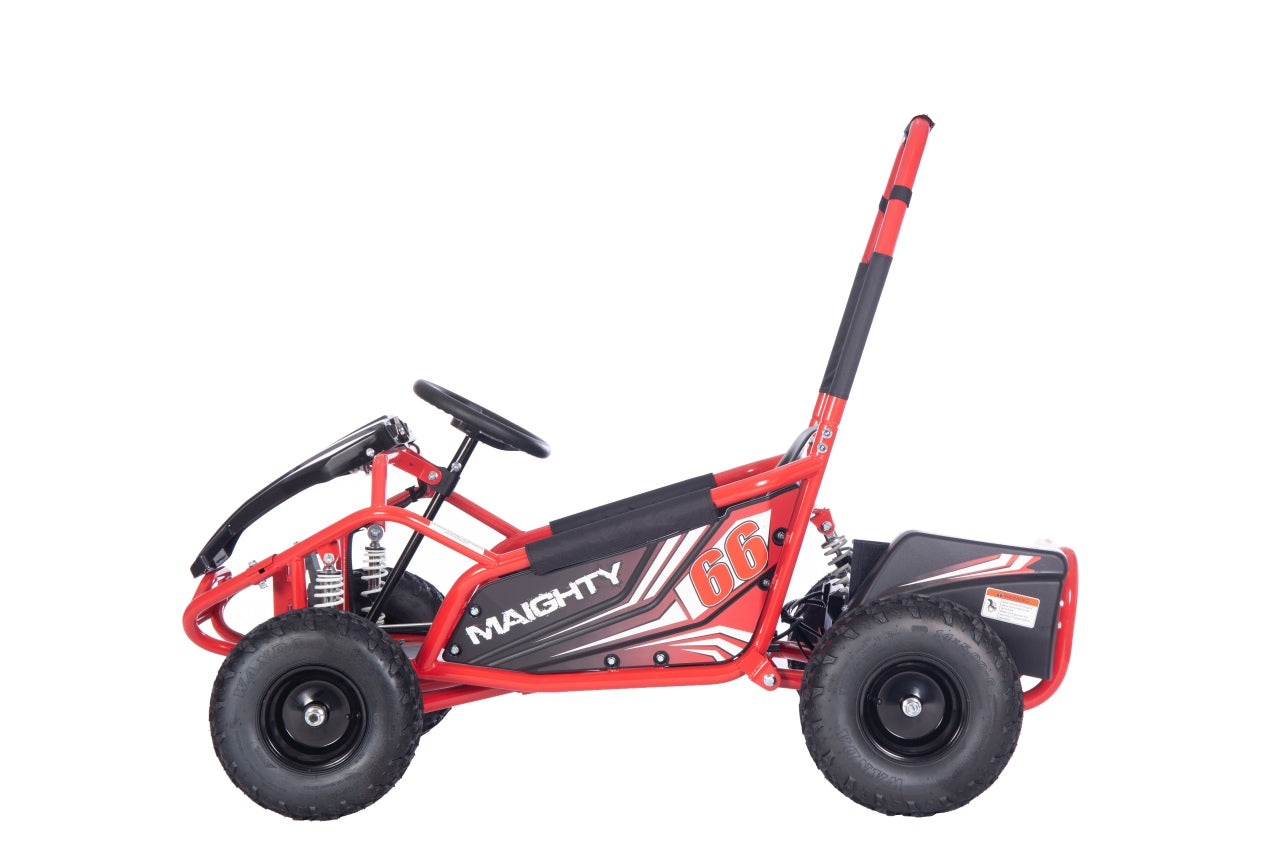 Go-kart na akumulator MAIGHTY 1000W - crveni