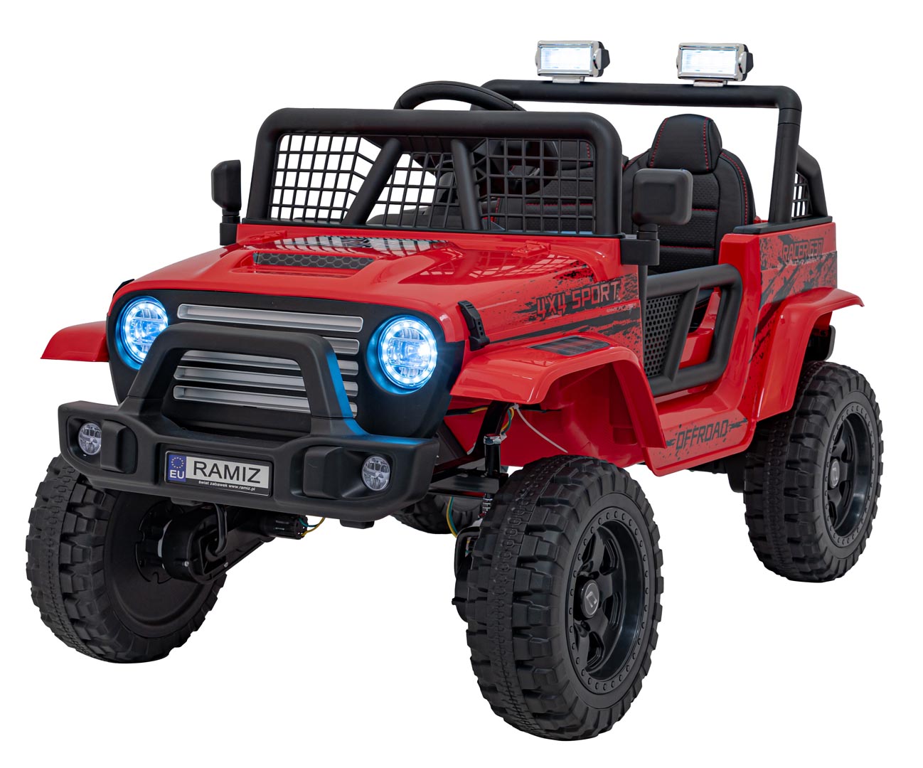 Auto na akumulator OFF ROAD 4x4 SPORT - crveni