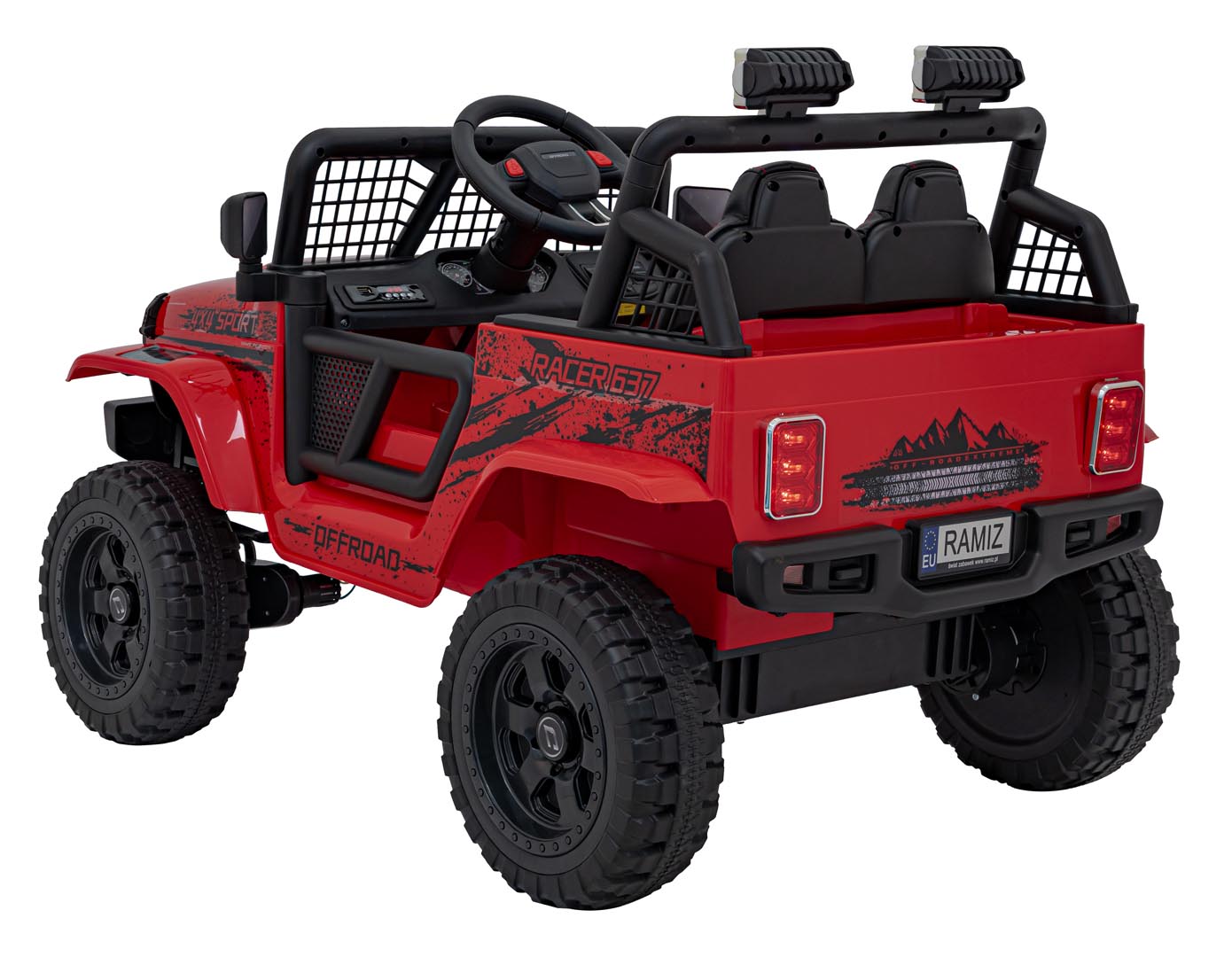 Auto na akumulator OFF ROAD 4x4 SPORT - crveni