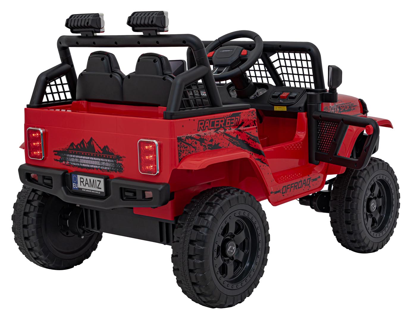 Auto na akumulator OFF ROAD 4x4 SPORT - crveni