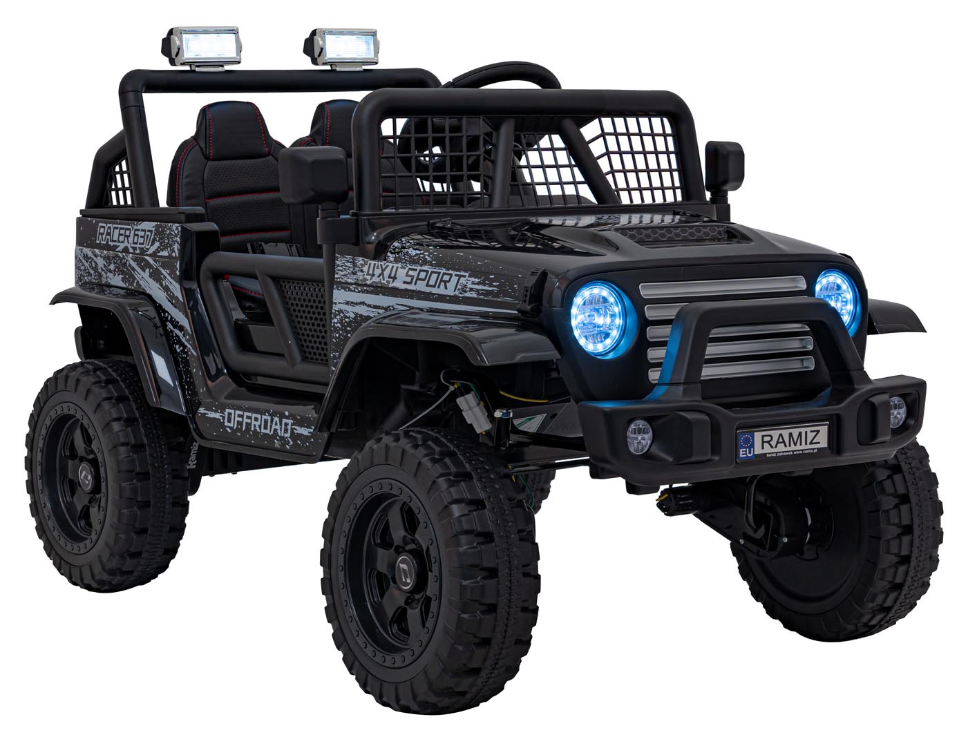 Auto na akumulator OFF ROAD 4x4 SPORT - crni