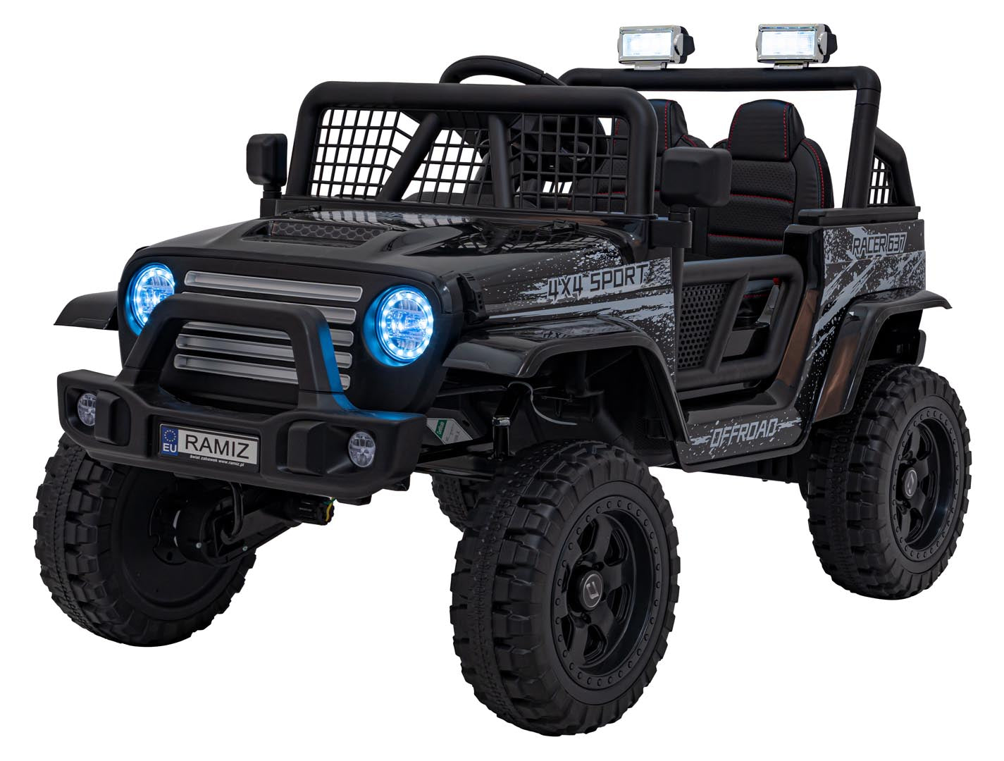 Auto na akumulator OFF ROAD 4x4 SPORT - crni