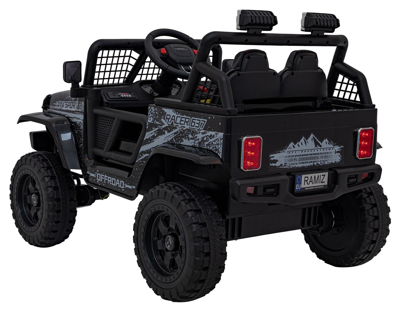 Auto na akumulator OFF ROAD 4x4 SPORT - crni