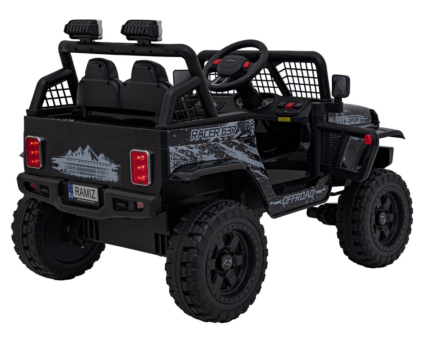 Auto na akumulator OFF ROAD 4x4 SPORT - crni