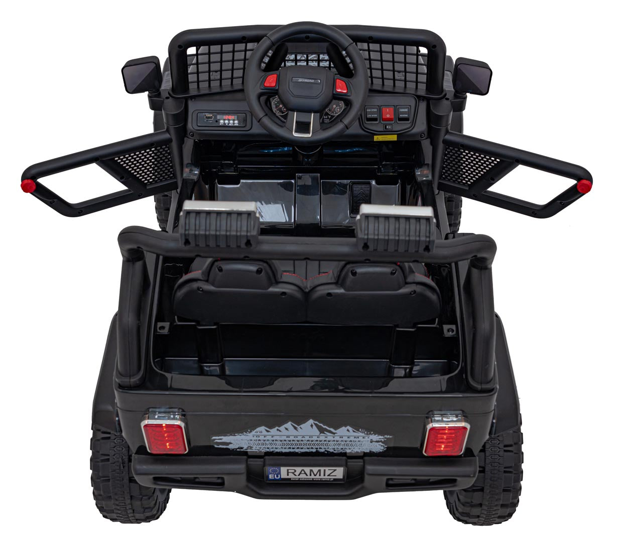 Auto na akumulator OFF ROAD 4x4 SPORT - crni