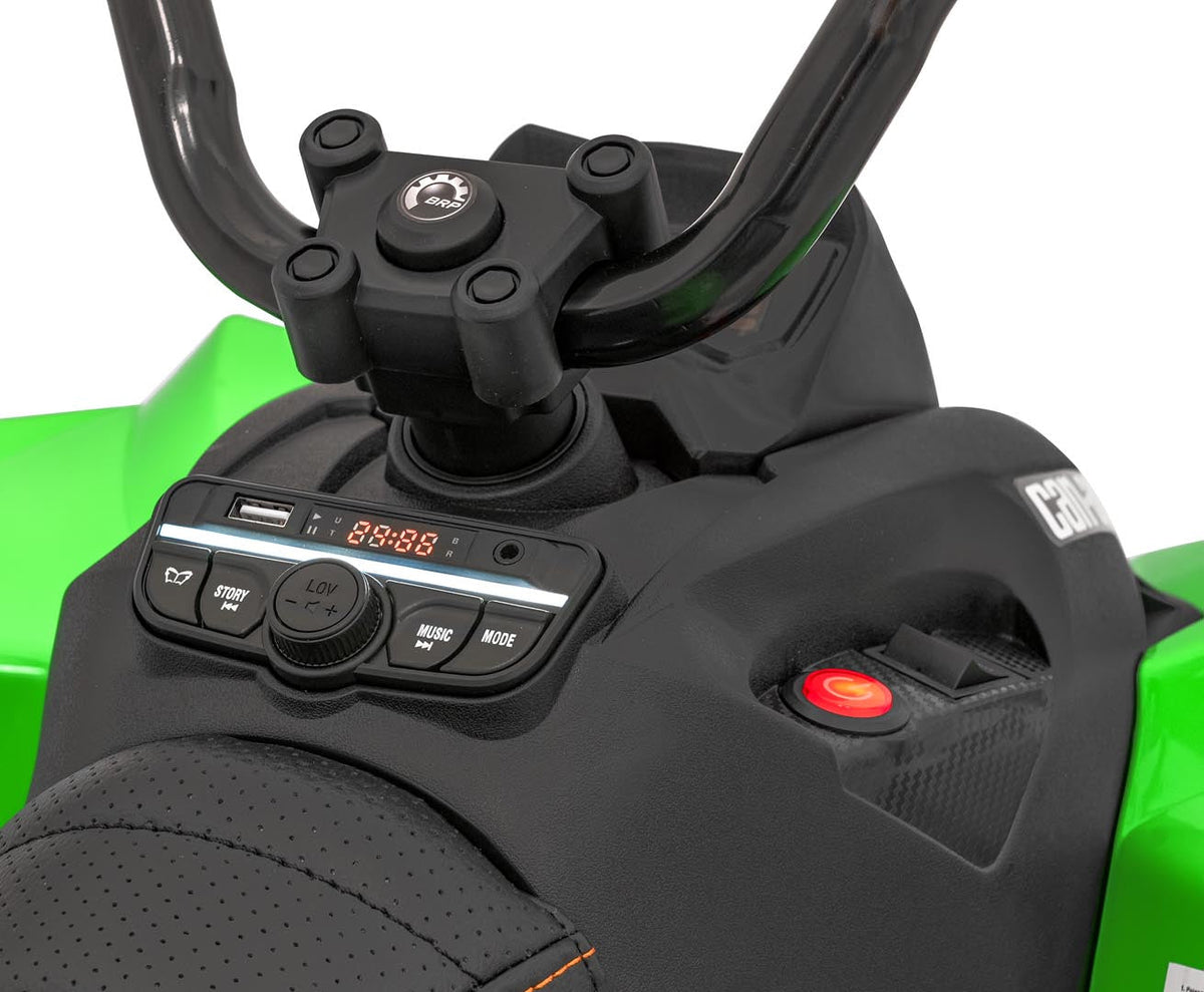 Quad na akumulator Maverick ATV - Zeleni